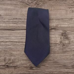 Silk Purple Stripe Tie Hand Made